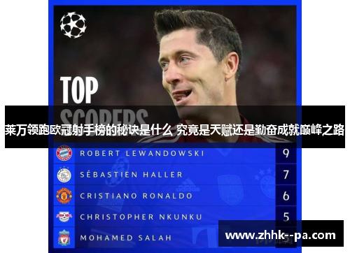 莱万领跑欧冠射手榜的秘诀是什么 究竟是天赋还是勤奋成就巅峰之路